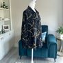 Ladies long-sleeved Black & Gold Blouse from Primark. Size UK size 16/ EU size 44 Image 6