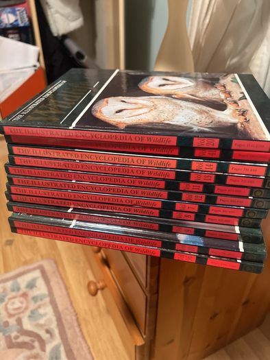 64 Volumes of The Illustrated Encylopedia of Wildlife
