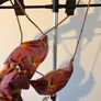 Verandah Swimwear Set  Birds of Paradise Lilac Size L (NEW WITH TAGS) Image 4