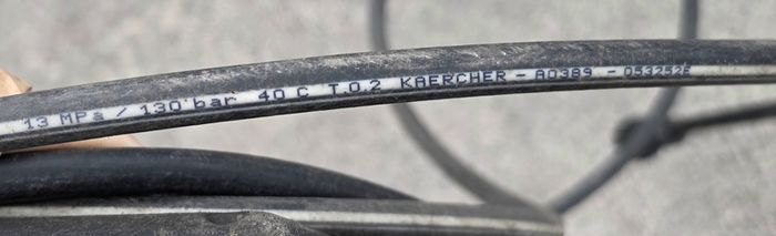 Karcher High Pressure Washer 180bar 6 Metre Hose Lance