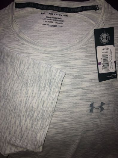Under armour means running t-shirt size XXL brand new