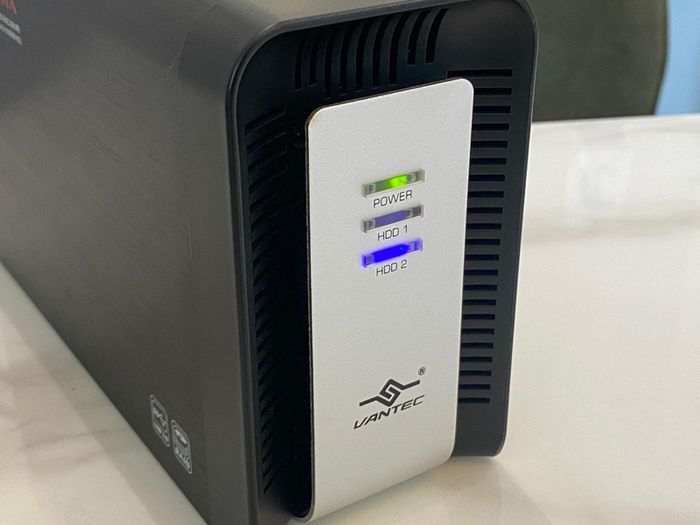 Vantec NexStar NST-400MX-S3R - Dual HDD RAID Enclosure (No Drives)
