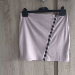 mini skirt grey with zip or green with lace fits xs-s small m