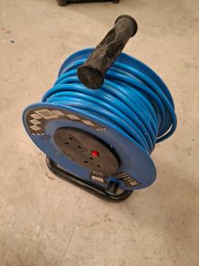 220v 25m heavy duty extension cable reel