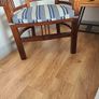 Large Wooden Tub Chair Image 4