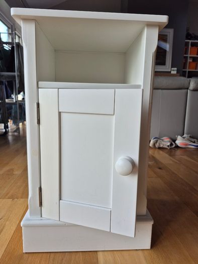 Aspace Charterhouse Bedside Cabinet  White