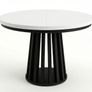 Tovo Extandable Table Black or White 100-180cm Image 4