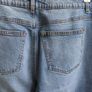 Dunnes Stores Blue Straight Leg Jeans Size UK 12 Never Worn Image 6