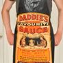 Apron  Rare 1960s Vintage Daddies Favourite Sauce  Collectible Image 3