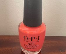 OPI hot and spicy nail polish