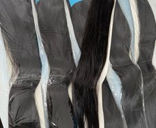 24 inch tape 1B human hair extensions 50gms