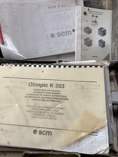 Edgebander Scm Olimpic k203