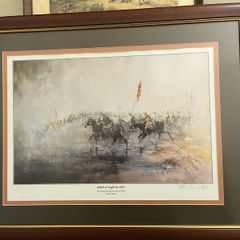 Old framed pictures