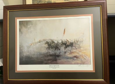 Old framed pictures