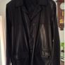 Vintage Mabrun Italy leather car coat jacket xl / xxl Image 2