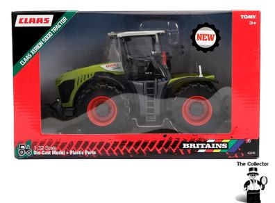 BRITAINS Claas Xerion 5000 Tractor 1:32 Scale Brand New Sealed Authentic 1:32 scale model replica.Constructed from die cast metal and plastic.Compatible with most 1:32 scale Britains models.Suitable for indoor and outdoor play.