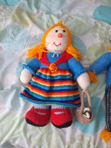 knitted dolls
