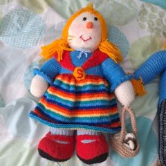 knitted dolls