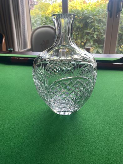 crystal vase