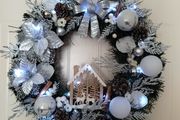 Christmas door wreath