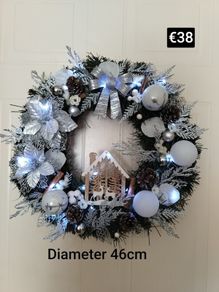 Christmas door wreath