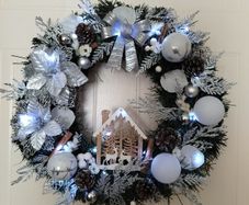 Christmas door wreath