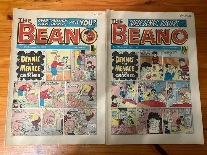 Comics: 'The Beano' 1983 (38 numbers)