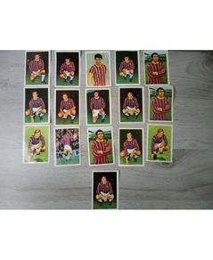 Crystal Palace Ab&c Football Trading Cards Bundle X 16 1971 Rare Vintage Soccer