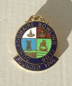Dunlaoghaire Bowling Club (Dublin) - membership badge (c.1980's)