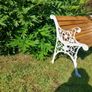 Cast iron garden bench Image 2