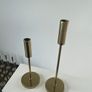 Wedding gold candlestick holders (x15) Image 2