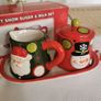 Ceramic Sugar and Milk Set with Tray Image 3