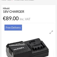 Hikoki Hitachi 14.4 /18.0 /36.0 Volt Uc18ysl3 W0z Battery Fast Charger Usb 2