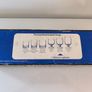 Vintage Ravenhead Icelantic Set of 6 Mixer Drink Goblets Boxed Made in England Image 7