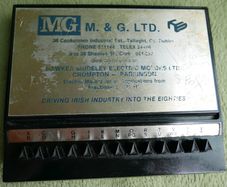 Vintage Telephone List Finder Directory Black
