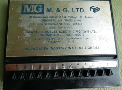 Vintage Telephone List Finder Directory Black