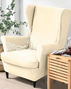 Wingback Chair Cover
