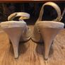 River island gold sling back shoes size 5 Image 3