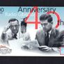 1998 Gibraltar 100 unit 40th Anniversary Of Radio Gibraltar (Siemens - S5 (Module 33)) Phone Card Image 2