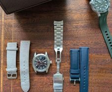 Hamilton Khaki Field 42mm Black Automatic Watch on Bracelet