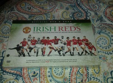 Manchester United/Irish Reds/Official dvd and book set ( still in plastic )