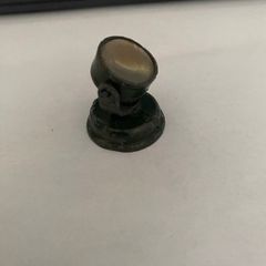 Vintage metal search light military