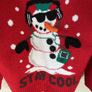 Stay cool snowman christmas jumper 5-6 years Image 2