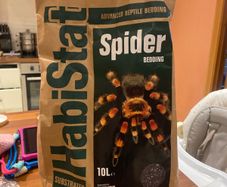 Habistat spider Bedding