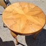 Burr walnut occasional table Image 2