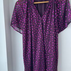 Next ladies top purple plus size New without tags
