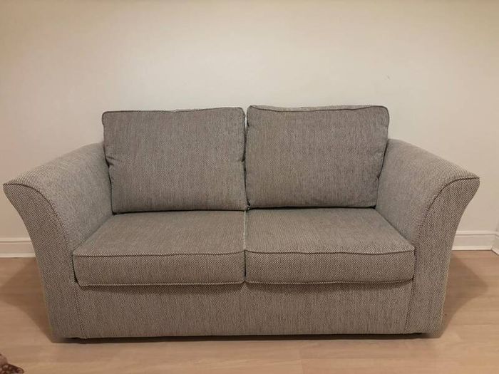 2-in-1 Fabric Sofa Bed, Like New / Unused