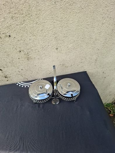 By post only blue sugar bowl