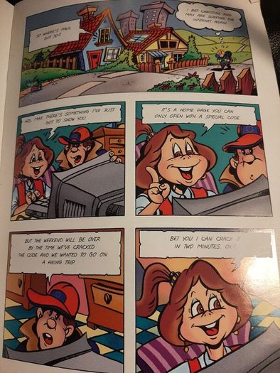 collectable a comic for young people on a peaceful Europe without frontiers