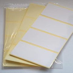 96 x Plain White Labels. Self Adhesive Address Labels. 100x50mm. Sticky. Blank Postage Stickers. 96 x Plain White Labels Self-Adhesive Address Labels. 100 x 50 mm. Sticky. Blank Postal Stickers.